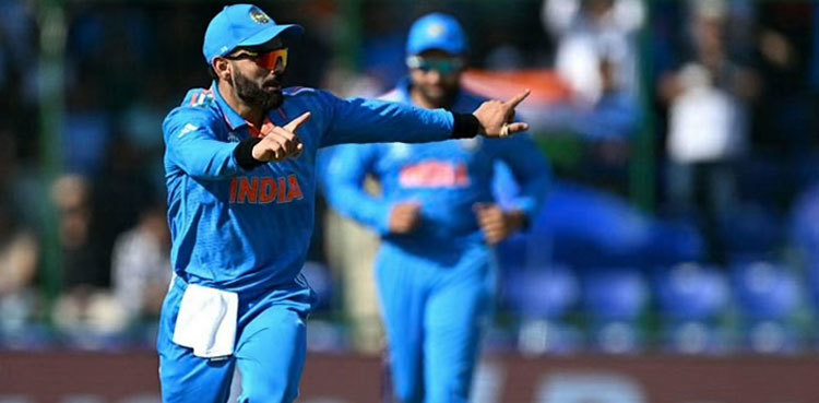 Watch: Virat Kohli dances during India-Afghanistan World Cup 2023 match