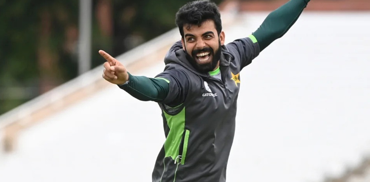 Shadab Khan blames Hyderabadi biryani for poor fielding