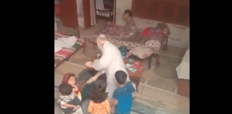 Viral video shows Sheikhupura man torturing daughter-in-law