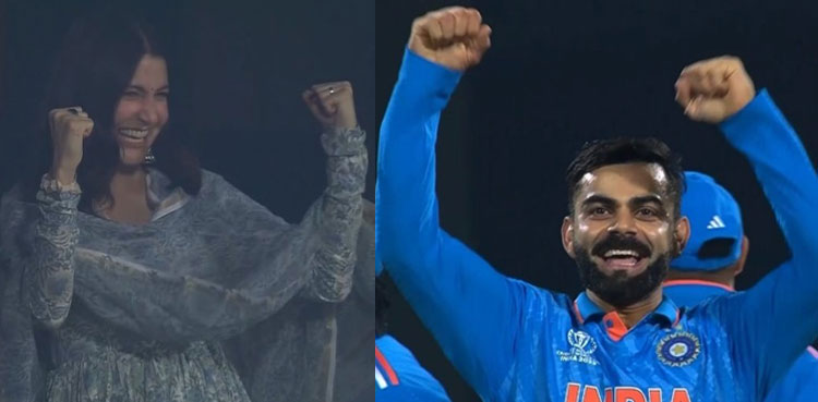 Viral: Anushka Sharma’s unmissable reaction on Virat Kohli’s rare wicket