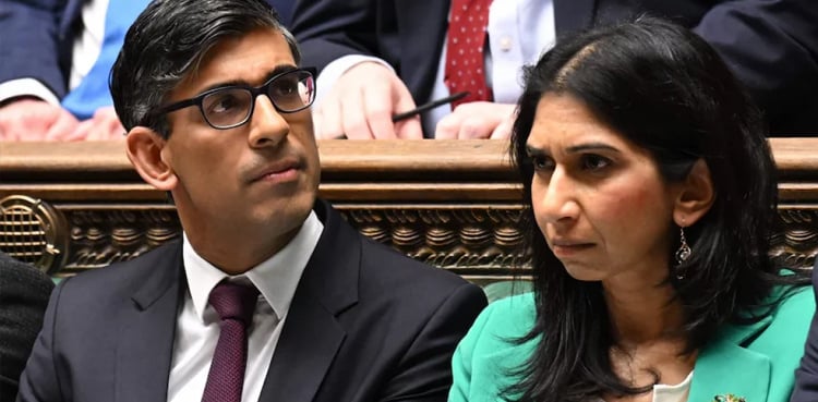 Suella Braverman attacks UK PM Rishi Sunak