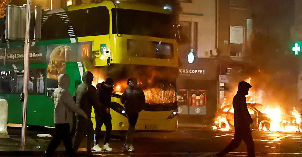 'Dublin is safe' says Irish PM after 34 arrests in riots