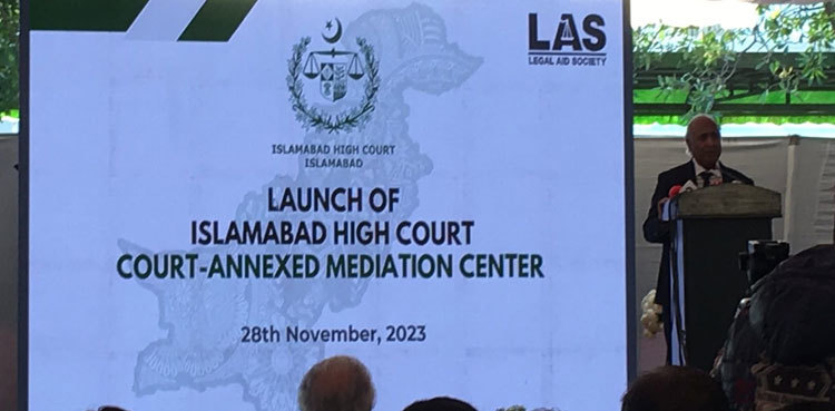 CJ IHC inaugurate Mediation Centre in Islamabad