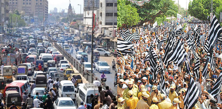 JUI-F Karachi rally: These roads will be closed