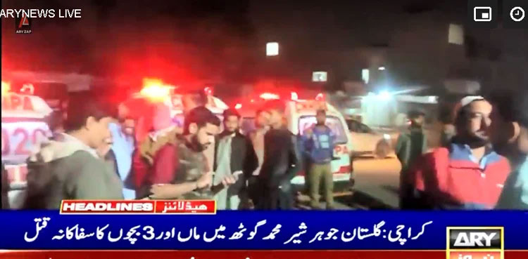 Mother, her three children found dead with throat slit in Karachi