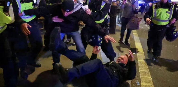 London police arrest over 120 as pro-Palestinian rally draws counter-protests