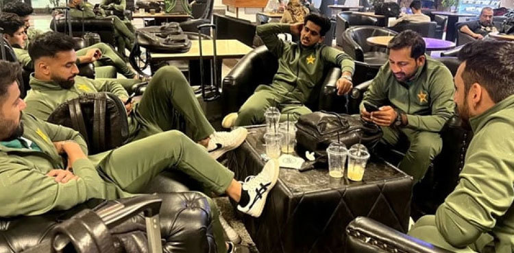 Pakistan cricket team departs for Australia tour