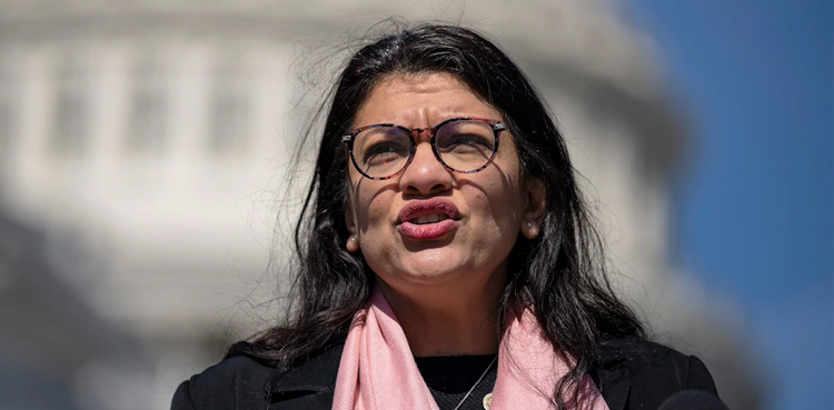 Rashida Tlaib accuses Biden of supporting genocide against Palestinians