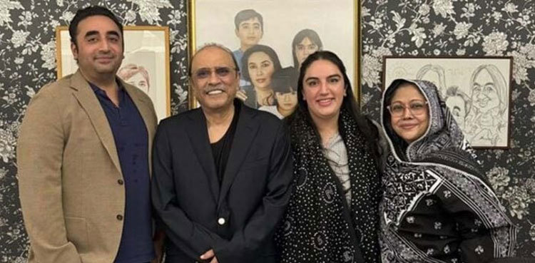 Bhutto family ends Zardari-Bilawal rift rumours