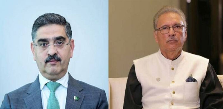 President Alvi conveys PTI’s concerns on level playing field to PM Kakar