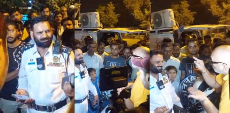 Karachi man lands in trouble for ‘threatening’ traffic cop