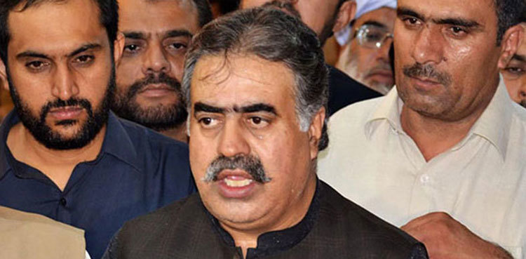 Sanaullah Zehri fires fresh salvo at PML-N