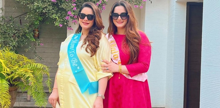 Proud khala: Aiman Khan shares first pictures of Minal Khan's baby boy