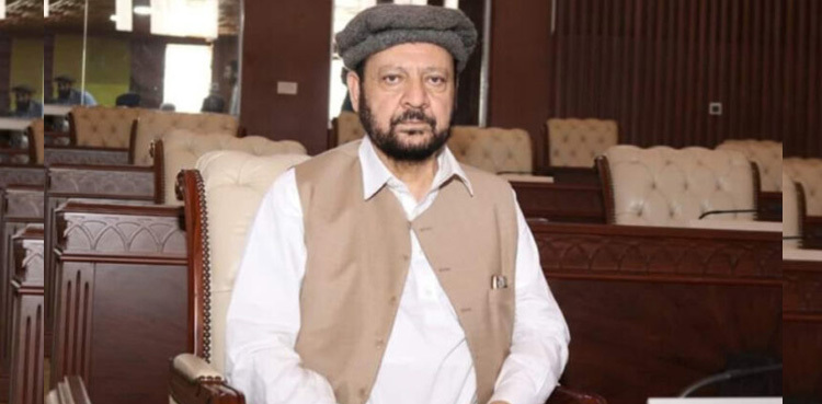 Gilgit Baltistan CM Haji Gulbar demands share from NFC Award