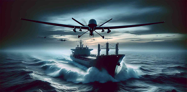 Israeli-managed vessel hit by suspected Iran drone: US official