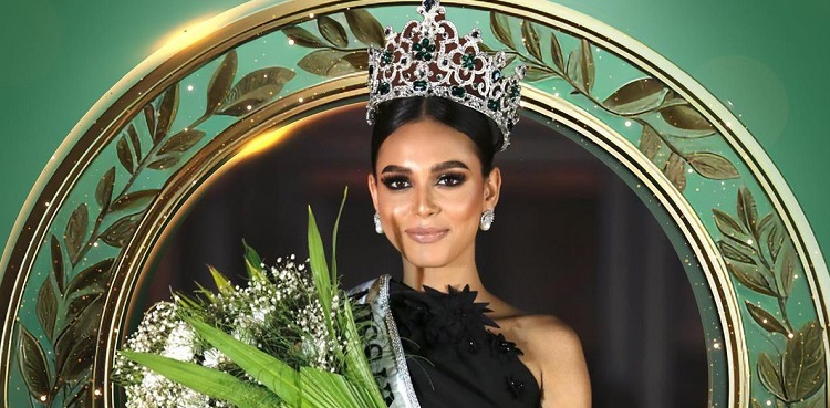 Pakistan's Erica Robin turns heads in 'Miss Universe' swimsuit round