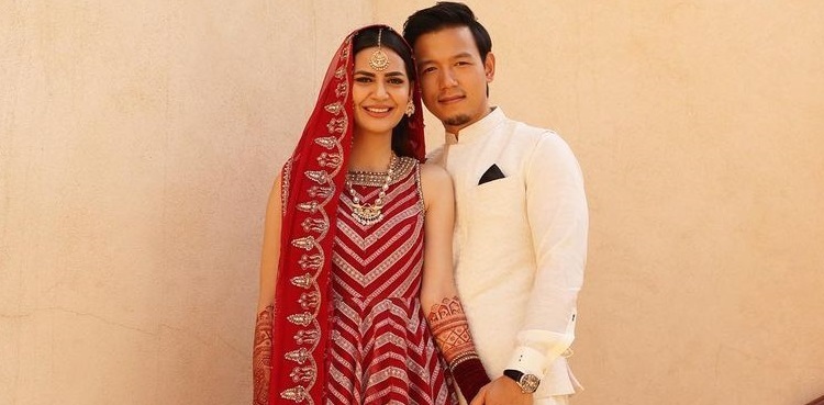 WATCH: Madiha Imam receives a warm welcome at in-laws in India