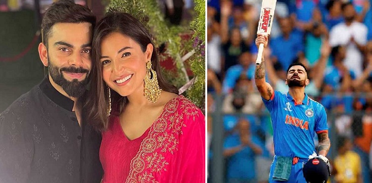 Anushka Sharma lauds husband Virat Kohli on record-breaking century