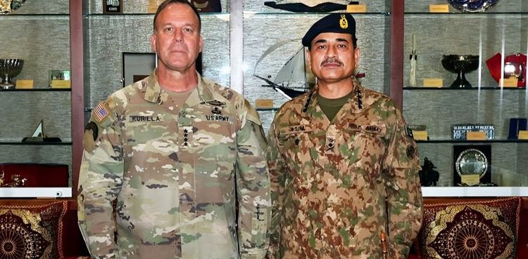 COAS Gen Asim Munir, US CENTCOM chief discuss mutual ties: ISPR