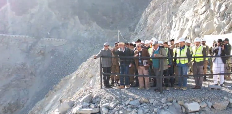 Diamer-Bhasha Dam: WAPDA chairman reviews river diversion system