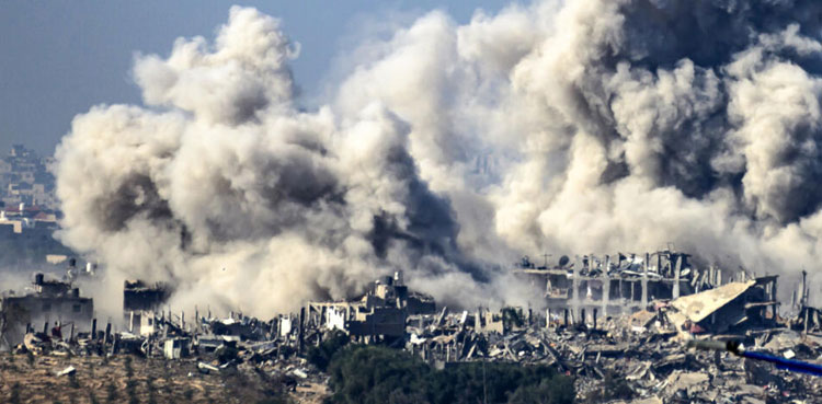 Israeli forces launch strikes up and down Gaza strip; hospital hit