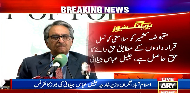 Pakistan Rejects Indian Supreme Court’s Verdict on Occupied Kashmir