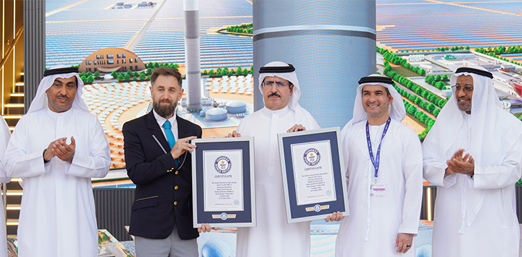 Mohammed bin Rashid Al Maktoum Solar Park achieves two new records