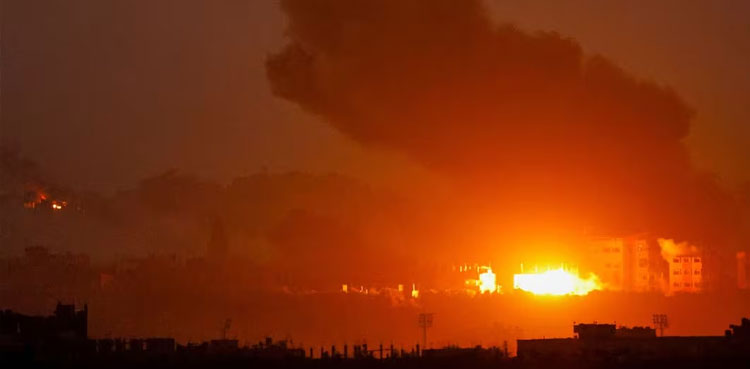 Israel strikes southern Gaza as US VP Harris calls for ‘restraint’