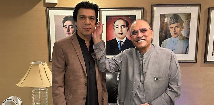 Asif Zardari, Faisal Vawda discuss ‘country’s political situation’