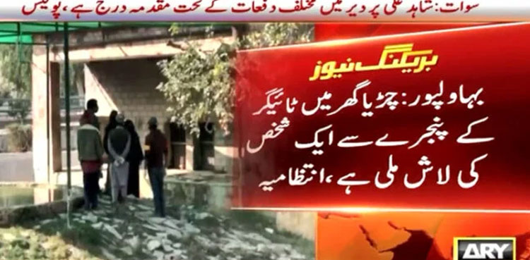 Man mauled to death by tigers in Bahawalpur zoo