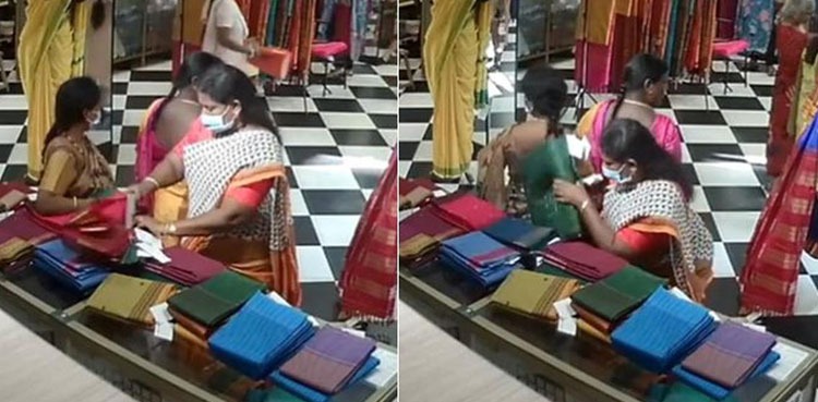 Old CCTV footage of Chennai silk sari heist resurfaces on Instagram