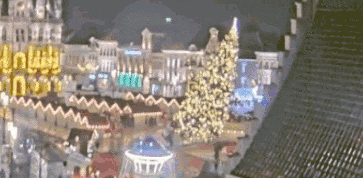 Woman killed by falling Christmas tree