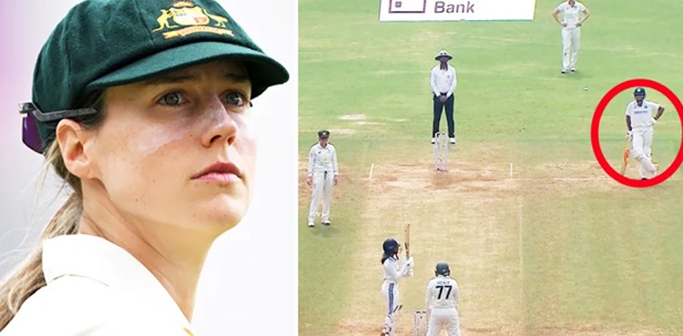Ellyse Perry in brutal moment as India frustrate Australia in WTest