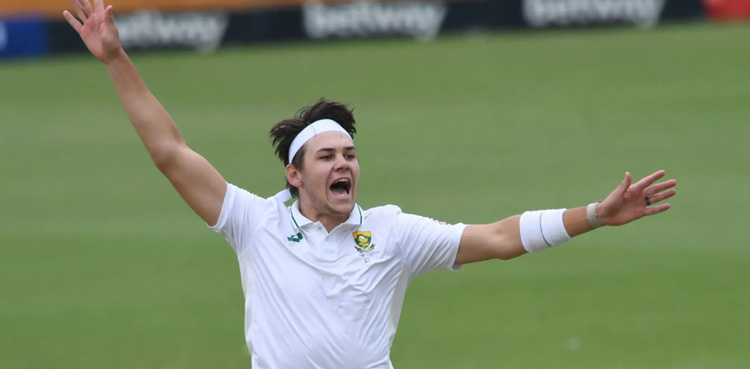 South Africa's Gerald Coetzee to miss second India Test