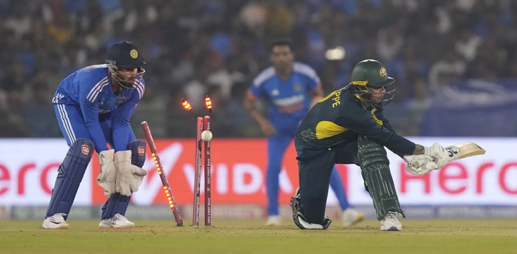 India beat Australia in fourth T20I to clinch series