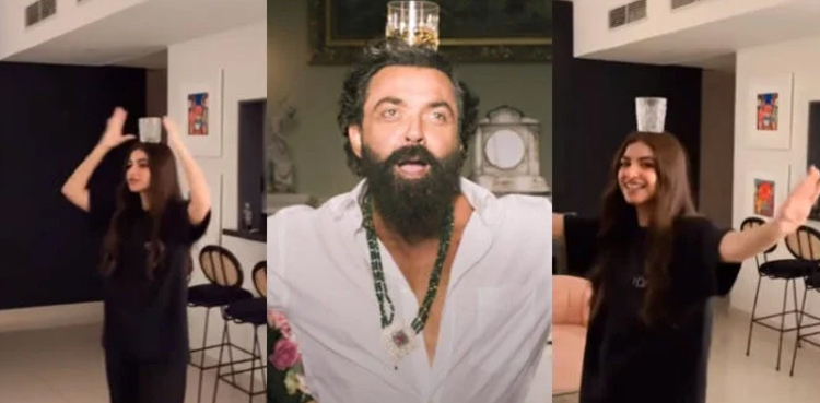 Kinza Hashmi recreates Bobby Deol's viral 'Jamal Kudu' dance steps from 'Animal'