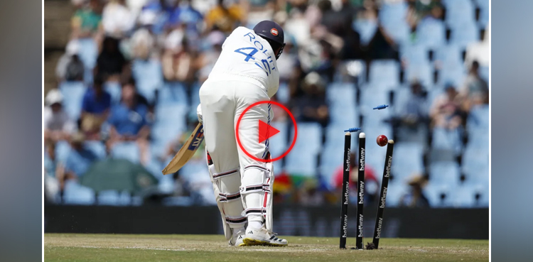 Watch: Rohit Sharma clean bowled by a Kagiso Rabada beauty