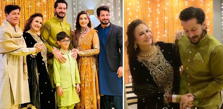 Saba Faisal dances with son Arsalan on his pre-wedding event - Watch