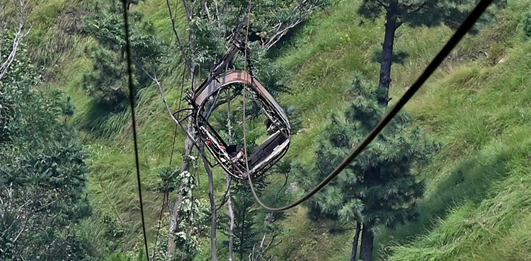 Man falls into river after chairlift rope snaps near KPK