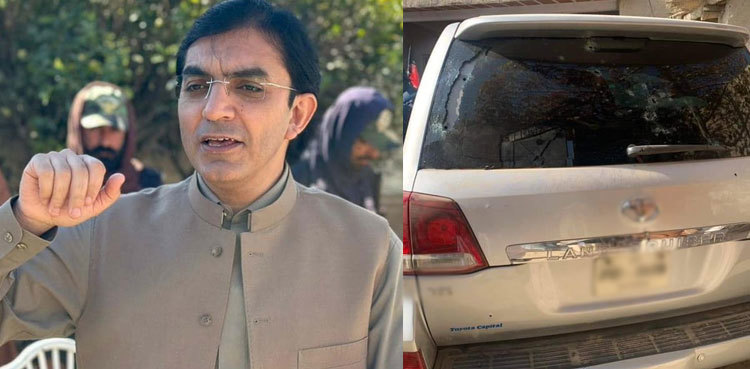 Mohsin Dawar’s convoy comes under attack in North Waziristan: police