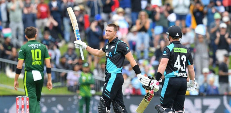 Allen's record 137 gives New Zealand series-clinching Pakistan T20 win