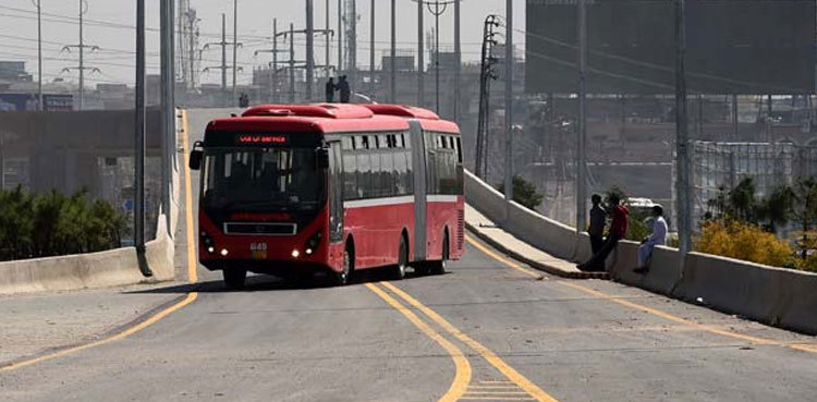 Metro bus service restored in Islamabad, Rawalpindi after PTI protest