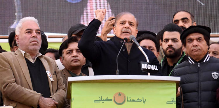 Shehbaz Sharif outlines development plans for Rawalpindi ahead of Feb 8 polls