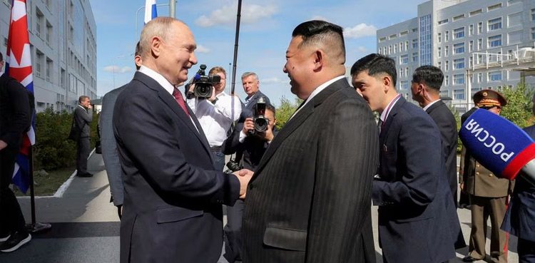 Putin in North Korea to boost defence ties