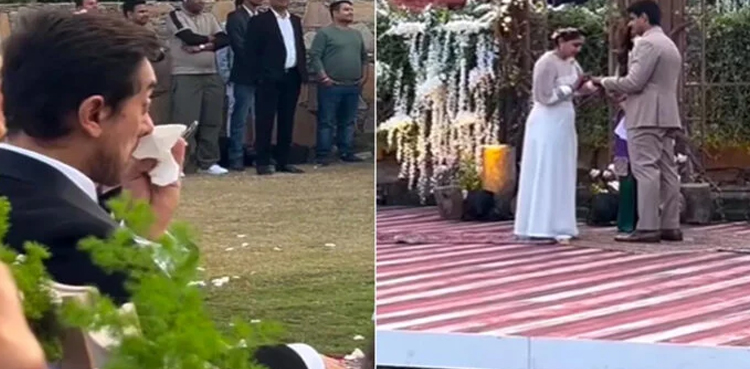 Viral: Aamir Khan gets emotional during daughter Ira's wedding
