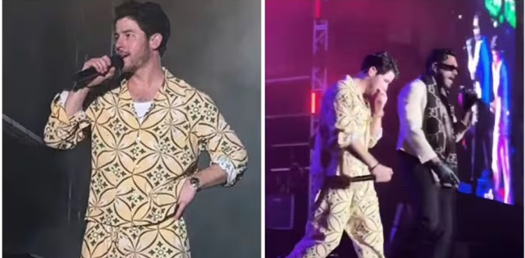 Watch: Crowd goes berserk as Nick Jonas sings 'Maan Meri Jaan'