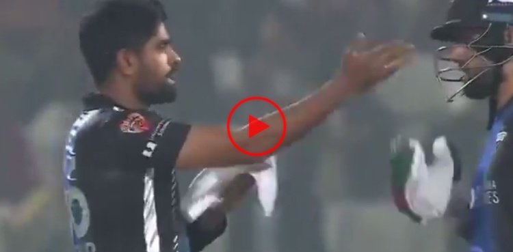Watch: Babar Azam loses temper during BPL 2024 match