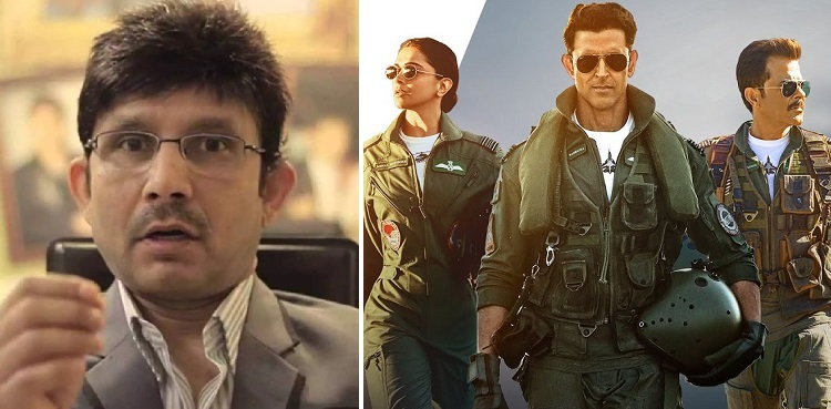 "Why only Pakistan, not China...': KRK questions 'Fighter' trailer