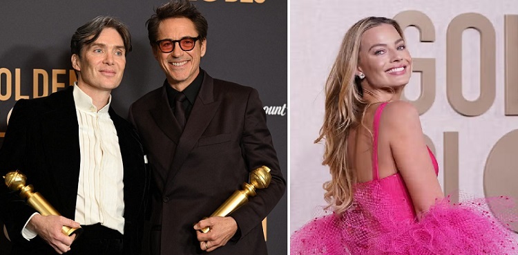 Golden Globes: A bad night for 'Barbie', 'Oppenheimer' wins big