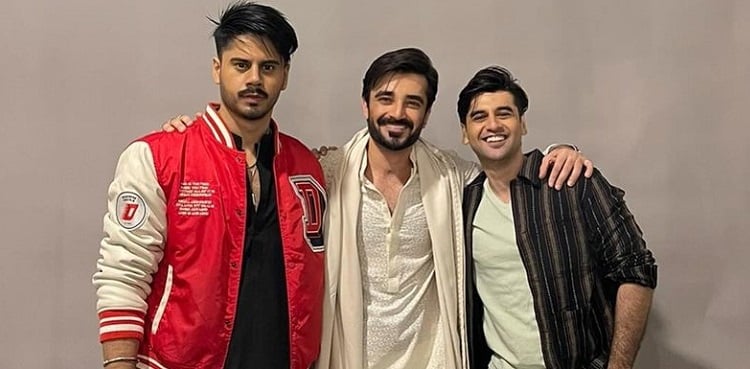 WATCH: Hamza Ali Abbasi, Haris Waheed's BTS from 'Jaan-e-Jahan' sets